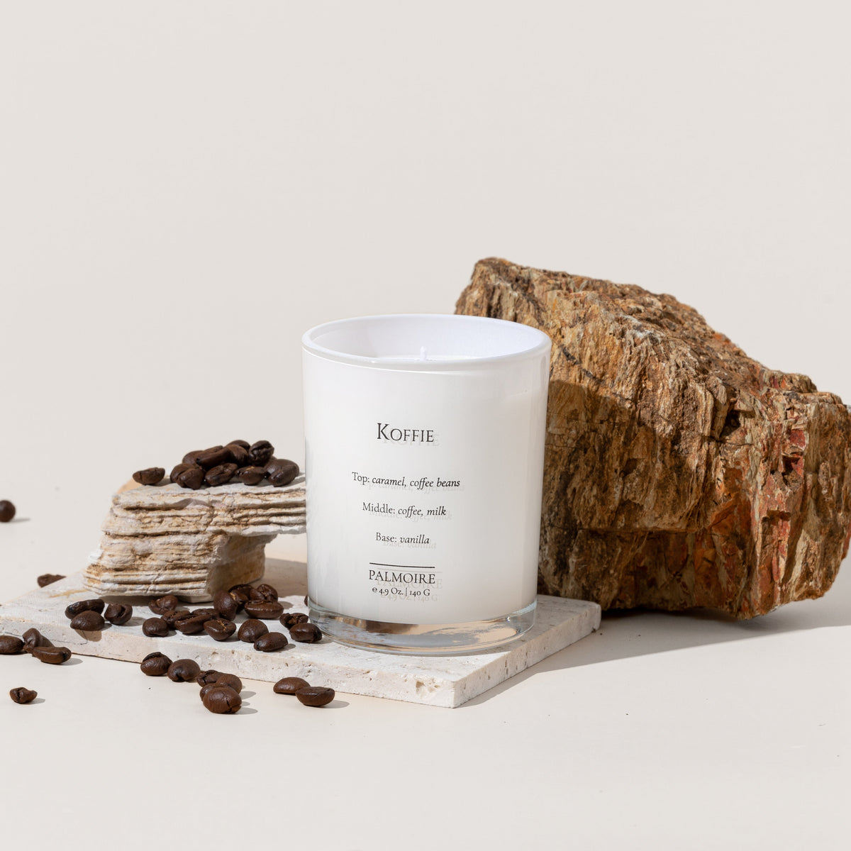 Koffie Escape Soy Candle – Rich Coffee & Warm Vanilla